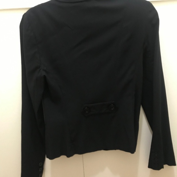 XOXO Classic Collared Single-Button Blazer M Black - Picture 3 of 8